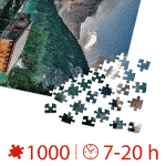 Puzzle adulți 1000 piese Discover Europe - Tirolul de Sud-35375