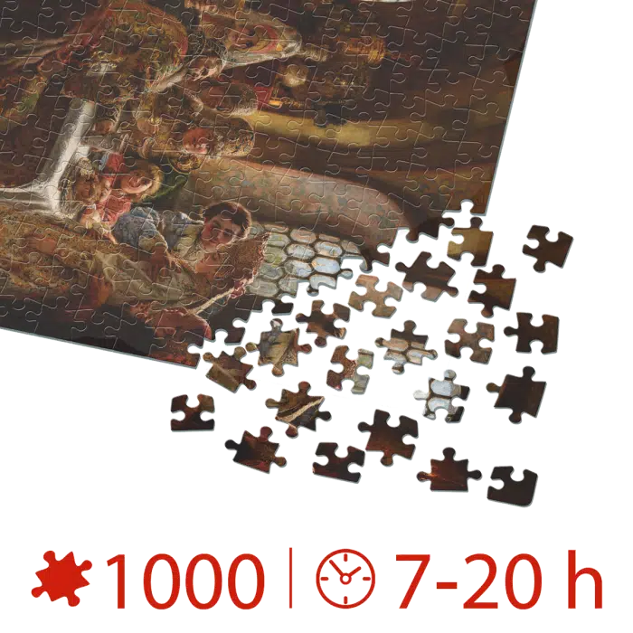 Puzzle adulti 1000 piese Konstantin Makovsky - A Boyar Wedding Feast -35686