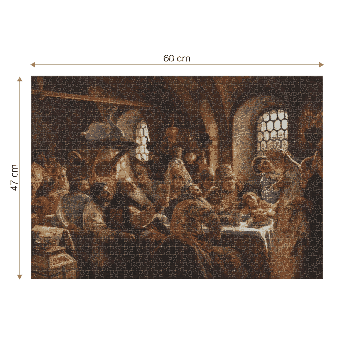 Puzzle adulti 1000 piese Konstantin Makovsky - A Boyar Wedding Feast -35689
