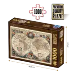 Puzzle adulți 1000 piese Vintage Map-0