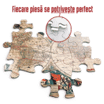 Puzzle adulți 1000 piese Vintage Map-35118