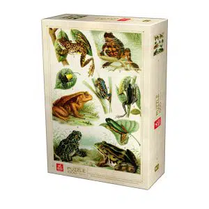 Encyclopedia Puzzle - Frogs - 1000 piese-0