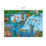 Puzzle adulți 1000 piese Cartoon Collection - Niagara Falls-35210