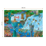 Puzzle adulți 1000 piese Cartoon Collection - Niagara Falls-35210