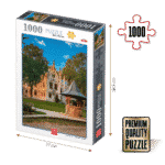 Puzzle adulți Castelul Sturdza, Romania - 1000 Piese-0