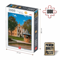 Puzzle adulți Castelul Sturdza, Romania - 1000 Piese-0