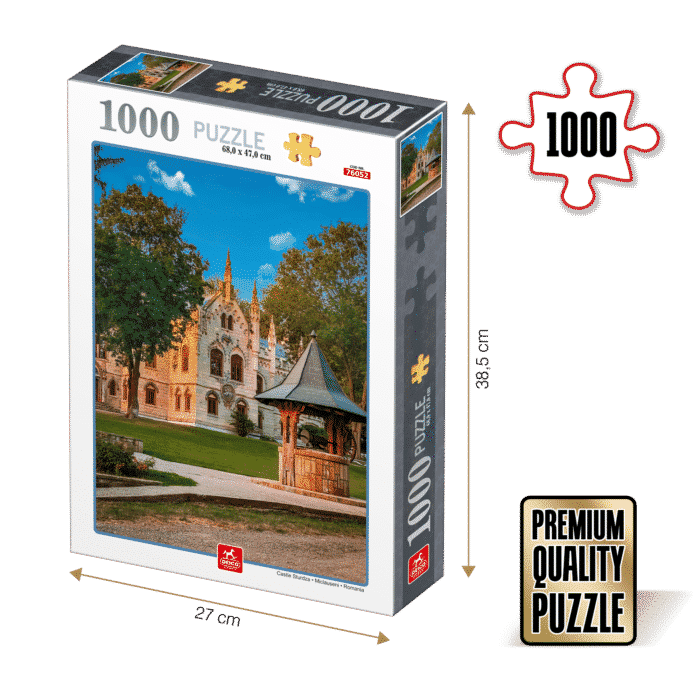 Puzzle adulți Castelul Sturdza, Romania - 1000 Piese-0