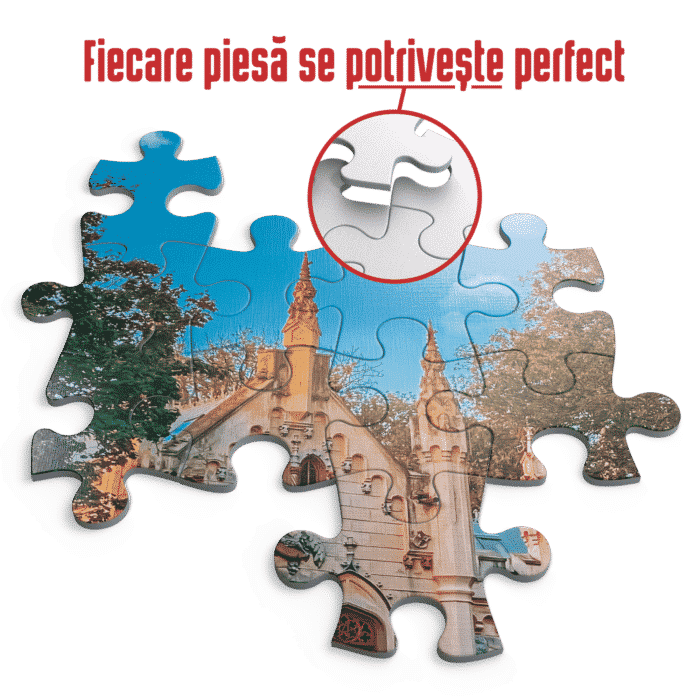 Puzzle adulți Castelul Sturdza, Romania - 1000 Piese-34382