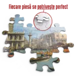Puzzle adulți 1000 piese Giovanni Antonio Canal - Bucentaur's Return to the Pier by the Palazzo Ducale-34741