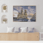 Puzzle adulți 1000 piese Peisaje de zi - Savior on the Spilled Blood, Sankt Petersburg-35565