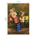 Puzzle adulti Pierre-Auguste Renoir - Bouquet of Roses - 1000 Piese-34422