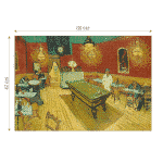 Puzzle adulți Vincent van Gogh - The Night Café - 1000 Piese-34410