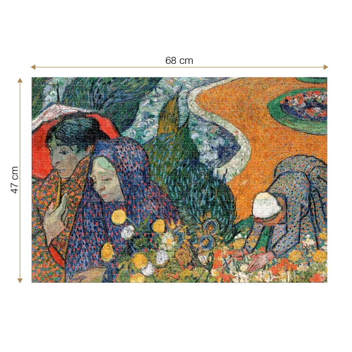 Puzzle adulți Vincent van Gogh - Memory of the Garden at Etten - 1000 Piese-34416