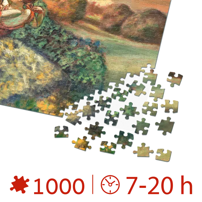 Puzzle adulti Edgar Degas - Four Dancers - 1000 piese-34398