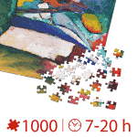 Puzzle adulti 1000 piese Wassily Kandinsky - The Waterfall / Cascada-35638