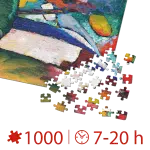 Puzzle adulti 1000 piese Wassily Kandinsky - The Waterfall / Cascada-35638