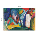 Puzzle adulti 1000 piese Wassily Kandinsky - The Waterfall / Cascada-35641