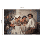 Puzzle adulți Carl Bloch - In a Roman Osteria/Într-o osterie romană - 1000 Piese-34235