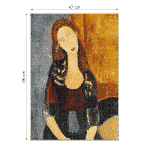 Puzzle adulti 1000 piese Amedeo Modigliani - Portrait of Jeanne Hébuterne -35695