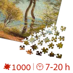 Puzzle adulti Peder Mørk Mønsted - Birch Trees at a Coast - 1000 Piese-34298
