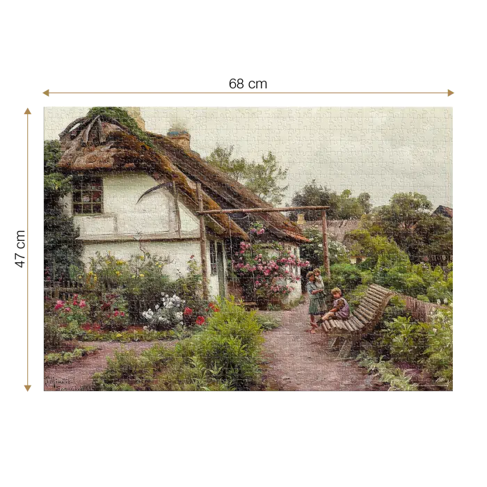 Puzzle adulti Peder Mørk Mønsted - Children in the Flower Garden - 1000 Piese-34313