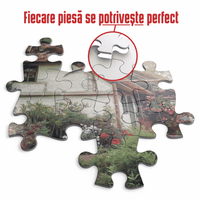 Puzzle adulti Peder Mørk Mønsted - Children in the Flower Garden - 1000 Piese-34312