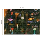 Puzzle adulti 1000 piese Paul Klee - Fish Magic /Magia pestilor-34547