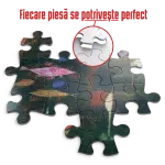 Puzzle adulti 1000 piese Paul Klee - Fish Magic /Magia pestilor-34546