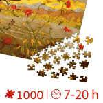Puzzle adulti Paul Ranson - Apple Tree with Red Fruit -1000 Piese-34369