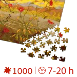 Puzzle adulti Paul Ranson - Apple Tree with Red Fruit -1000 Piese-34369