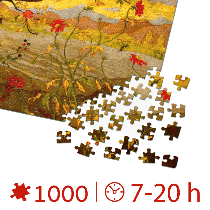 Puzzle adulti Paul Ranson - Apple Tree with Red Fruit -1000 Piese-34369