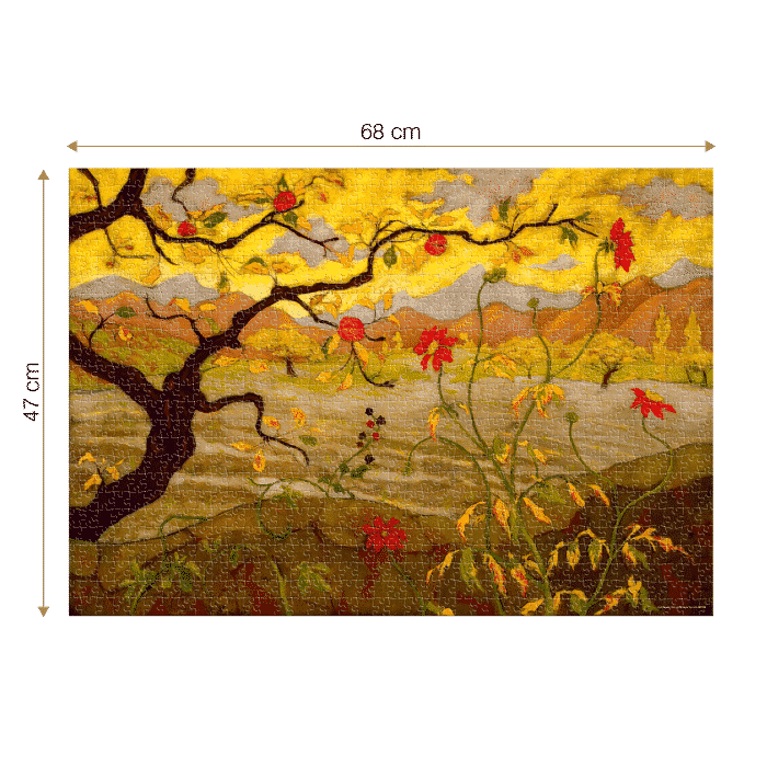 Puzzle adulti Paul Ranson - Apple Tree with Red Fruit -1000 Piese-34371