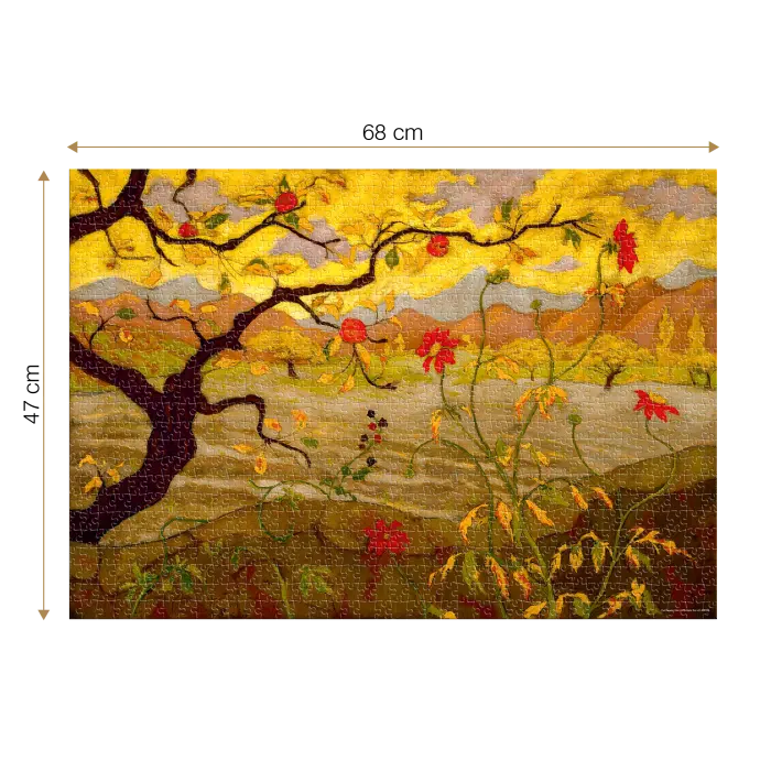 Puzzle adulti Paul Ranson - Apple Tree with Red Fruit -1000 Piese-34371