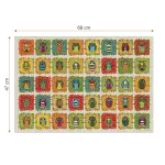 Puzzle adulți 1000 piese - Pattern Owls / Bufnițe -34731