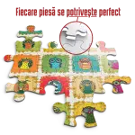 Puzzle adulți 1000 piese - Pattern Owls / Bufnițe -34729