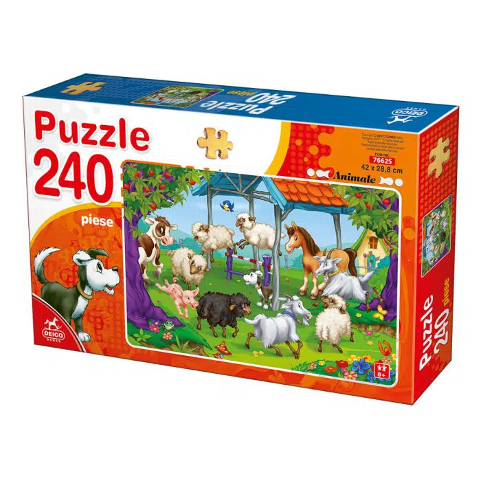 Puzzle - 240 Animale -1-0