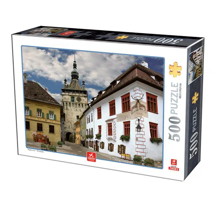 Puzzle - Sighișoara - Deico Games - 500 Piese-0