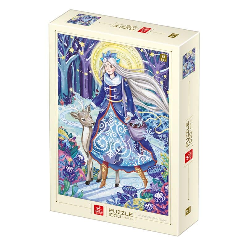 Puzzle adulți 1000 piese Groos Zelyke Snow Fairy -0