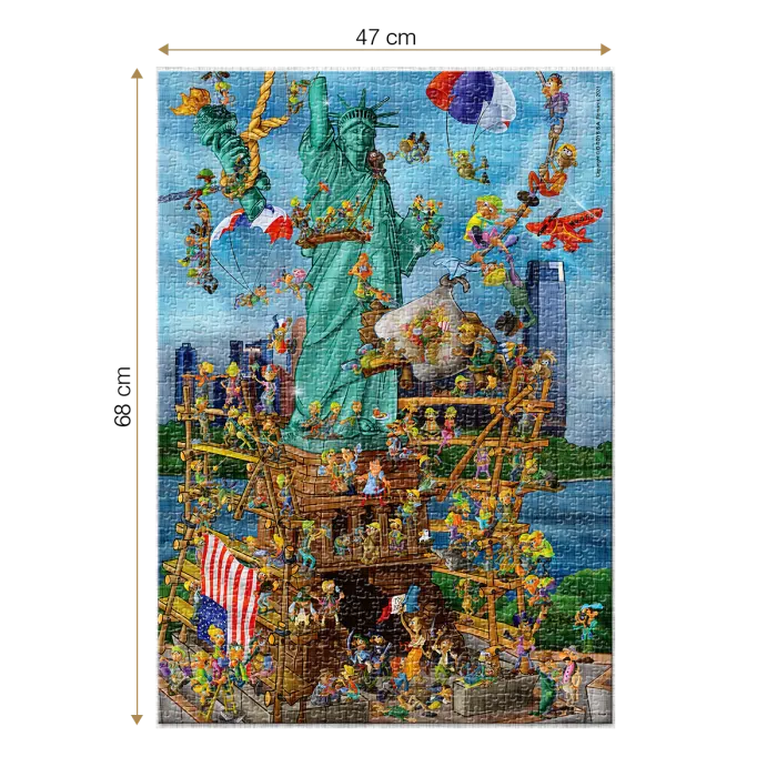 Puzzle adulți 1000 piese Cartoon Collection - New York-35144