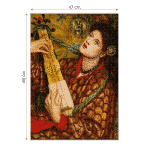 Puzzle adulti 1000 piese Dante Gabriel Rossetti - A Christmas Carol-34523