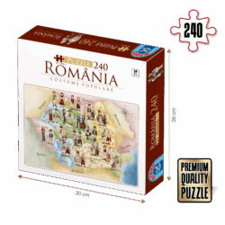 Puzzle copii - Costume Populare - 240 piese-0
