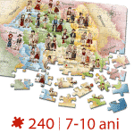 Puzzle copii - Costume Populare - 240 piese-34220