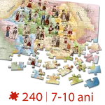 Puzzle copii - Costume Populare - 240 piese-34220