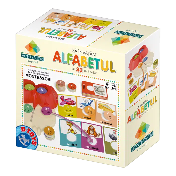 Joc Montessori Buboo - Să învățăm alfabetul-0