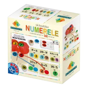 Joc Montessori - Buboo - Să învățăm numerele și operațiile de bază -0