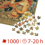 Puzzle adulți 1000 piese Vintage Poster - Chocolat Carpentier-35069