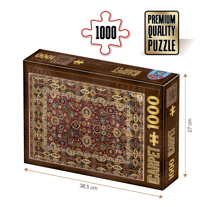 Puzzle adulți 1000 piese Vintage Carpet-0