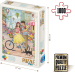 Puzzle adulți 1000 piese Groos Zselyke - Paris-0