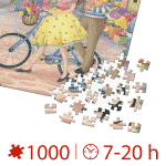 Puzzle adulți 1000 piese Groos Zselyke - Paris-34717