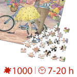 Puzzle adulți 1000 piese Groos Zselyke - Paris-34717